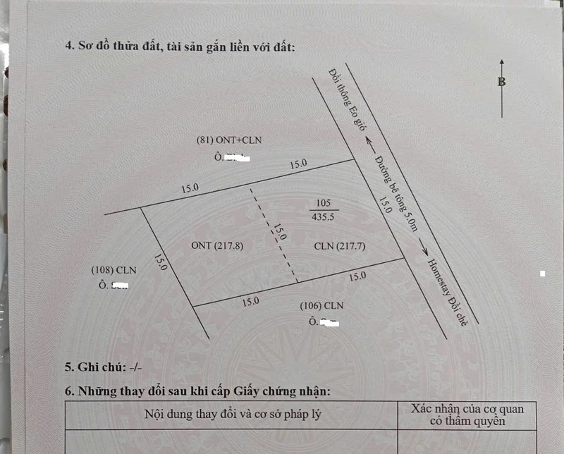 Đất cạnh bể bơi khoáng nóng, 5 phút tới trung tâm xã Hạnh Phúc
