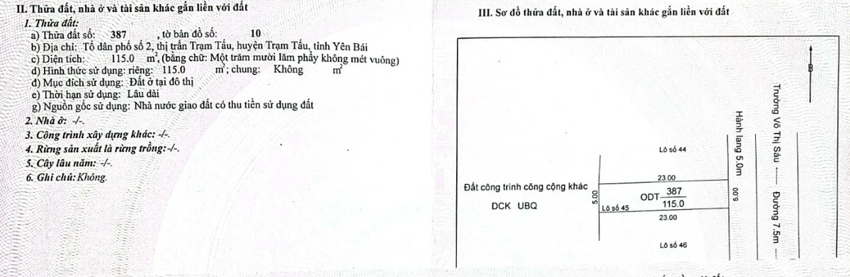 Đất đấu giá, mặt đường nhựa, trung tâm Xã - ảnh 2
